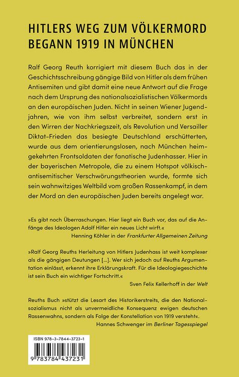 Produktbild: Hitlers Judenhass