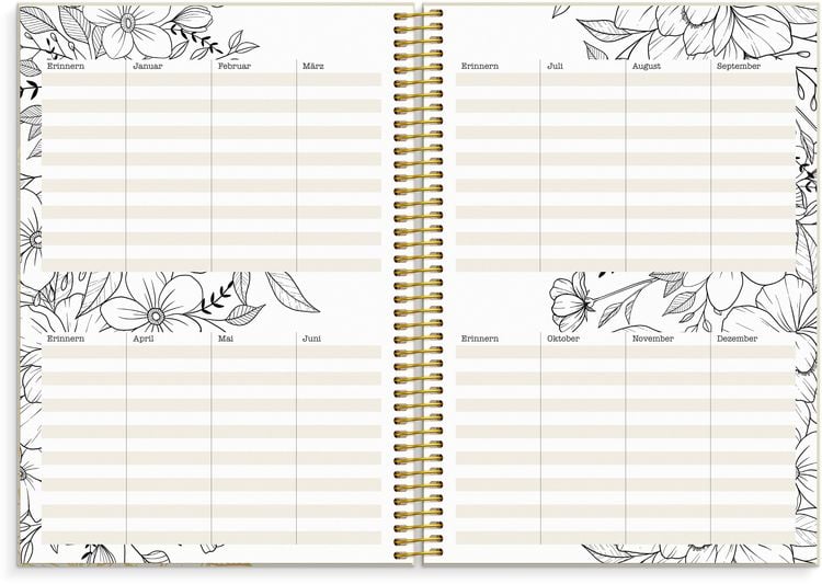 Produktbild: Life planner Bloom 26/27