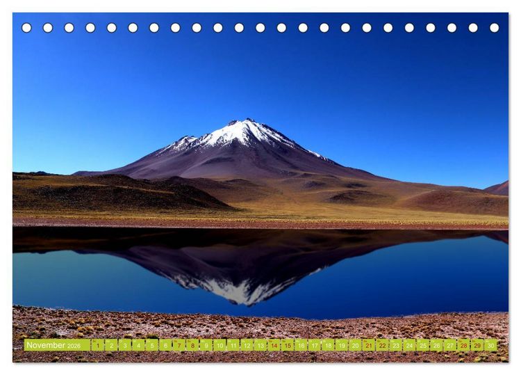 Produktbild: ATACAMA Wunder der Natur (Tischkalender 2026 DIN A5 quer), CALVENDO Monatskalender