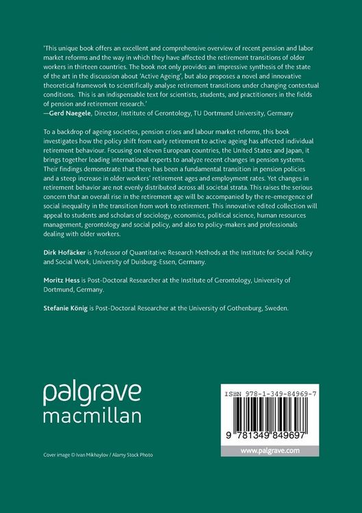Produktbild: Delaying Retirement