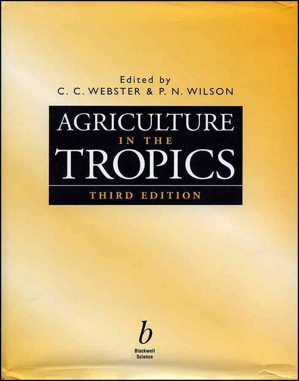 Produktbild: Agriculture in the Tropics