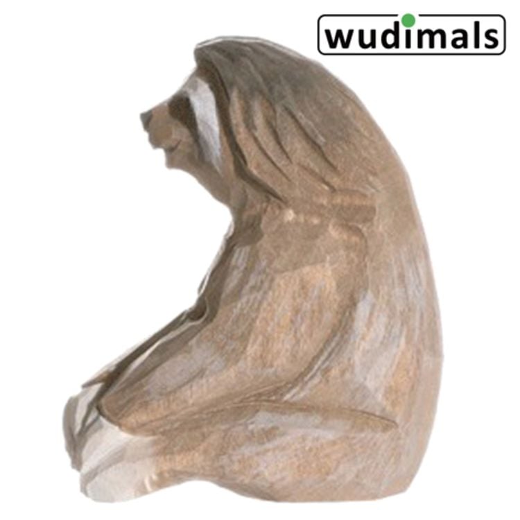 Produktbild: Wudimals A040719 - Faultier, Sloth, handgeschnitzt aus Holz