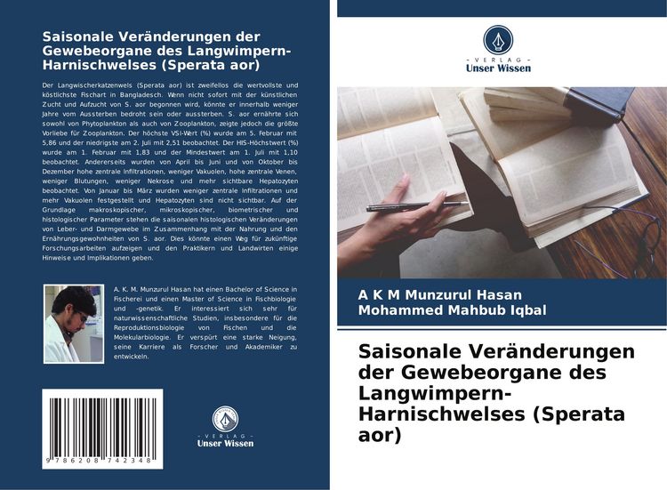 Produktbild: Saisonale Ver&auml;nderungen der Gewebeorgane des Langwimpern-Harnischwelses (Sperata aor)