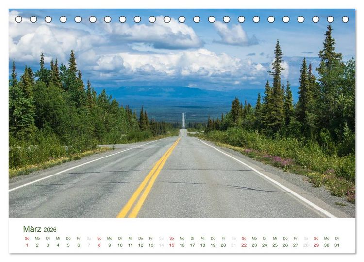 Produktbild: Der Alaska Kalender CH-Version (Tischkalender 2026 DIN A5 quer), CALVENDO Monatskalender