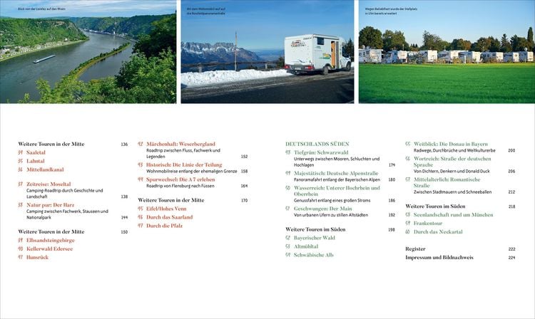 Produktbild: Die ultimativen Roadtrips mit dem Wohnmobil in Deutschland
