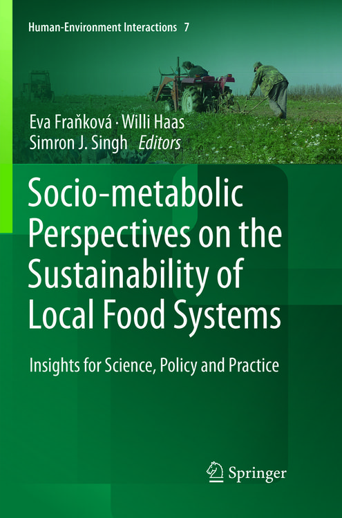 Produktbild: Socio-Metabolic Perspectives on the Sustainability of Local Food Systems