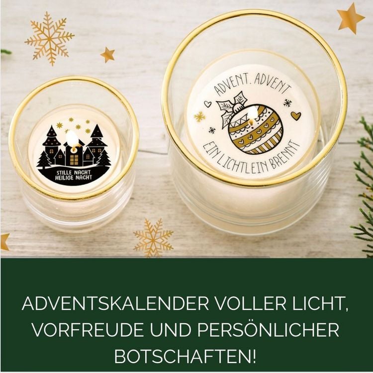 Produktbild: Adventskalender Gl&uuml;ckslichter