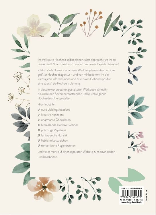 Produktbild: Unsere Traumhochzeit. Der umfassende Begleiter f&uuml;r deine individuelle Hochzeitsplanung