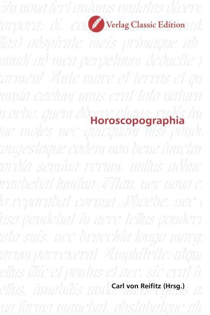 Produktbild: Horoscopographia