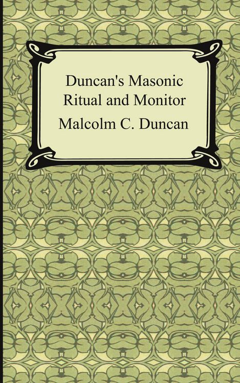 Produktbild: Duncan's Masonic Ritual and Monitor