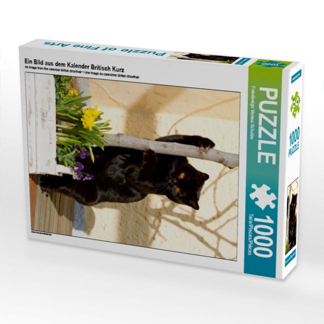 Produktbild: CALVENDO Puzzle Ein Bild aus dem Kalender Britisch Kurz | 1000 Teile Lege-Gr&ouml;&szlig;e 64x48cm Foto-Puzzle f&uuml;r gl&uuml;ckliche Stunden
