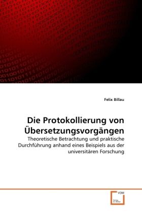 Produktbild: Billau, F: Protokollierung von &Uuml;bersetzungsvorg&auml;ngen