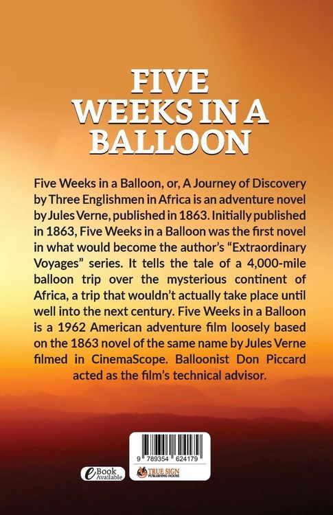 Produktbild: Five Weeks In A Balloon