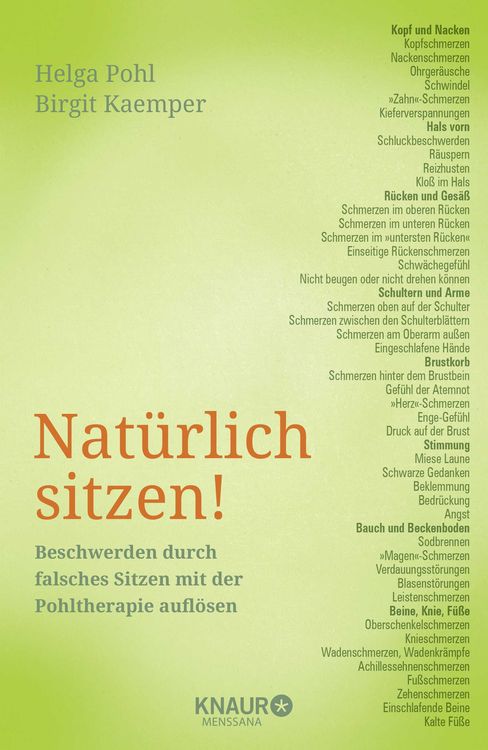 Bild vom Artikel Natürlich sitzen! vom Autor Helga Pohl