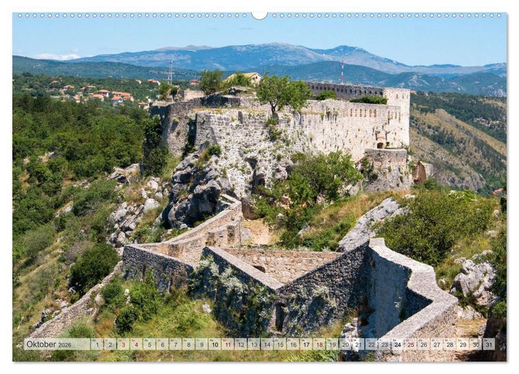 Produktbild: Kroatien - Zauberhaftes &Scaron;ibenik-Knin (hochwertiger Premium Wandkalender 2026 DIN A2 quer), Kunstdruck in Hochglanz
