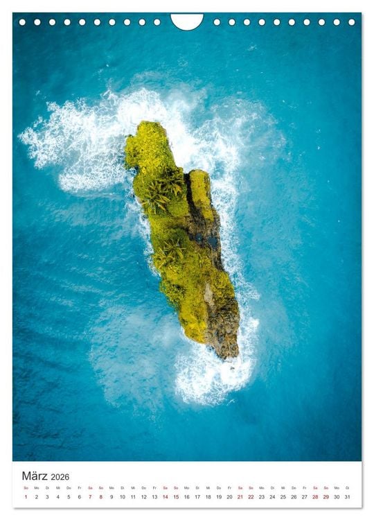 Produktbild: Faszination Costa Rica (Wandkalender 2026 DIN A4 hoch), CALVENDO Monatskalender