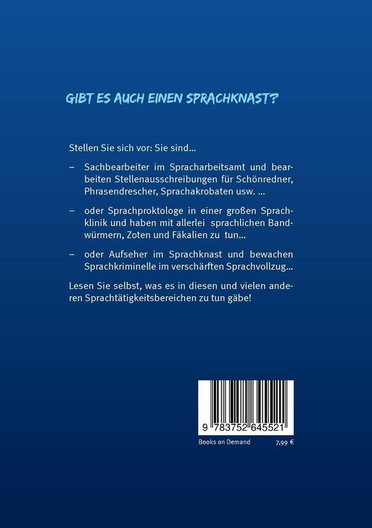 Produktbild: Gibt es auch einen Sprachknast?