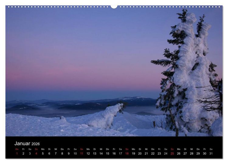 Produktbild: Bayerischer Wald - der Osten Bayerns (hochwertiger Premium Wandkalender 2026 DIN A2 quer), Kunstdruck in Hochglanz