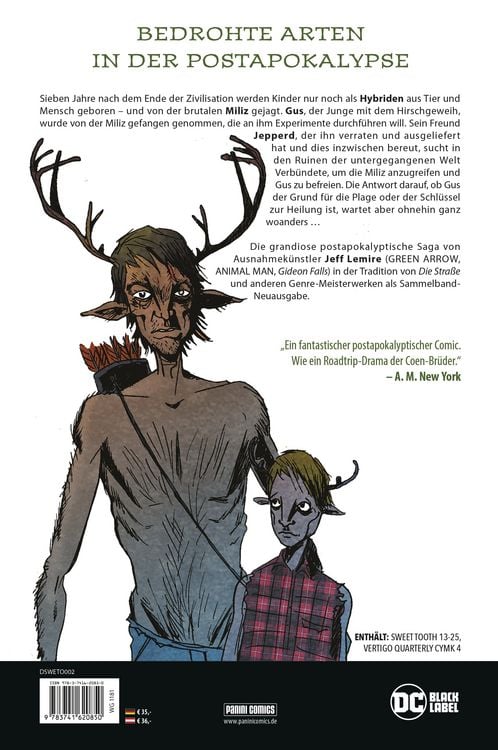 Produktbild: Sweet Tooth Deluxe Edition (Deutsche Ausgabe)
