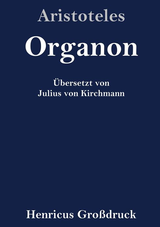 Produktbild: Organon (Gro&szlig;druck)