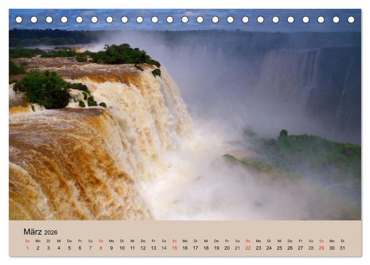 Produktbild: Brasilien. Impressionen (Tischkalender 2026 DIN A5 quer), CALVENDO Monatskalender