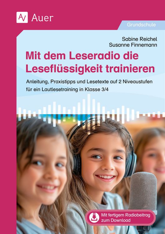 Produktbild: Mit dem Leseradio die Lesefl&uuml;ssigkeit trainieren