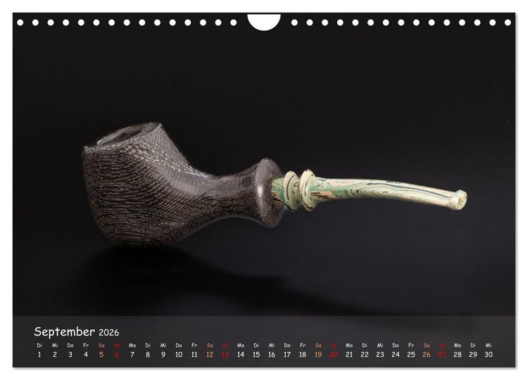 Produktbild: Pfeifenwelten (Wandkalender 2026 DIN A4 quer), CALVENDO Monatskalender