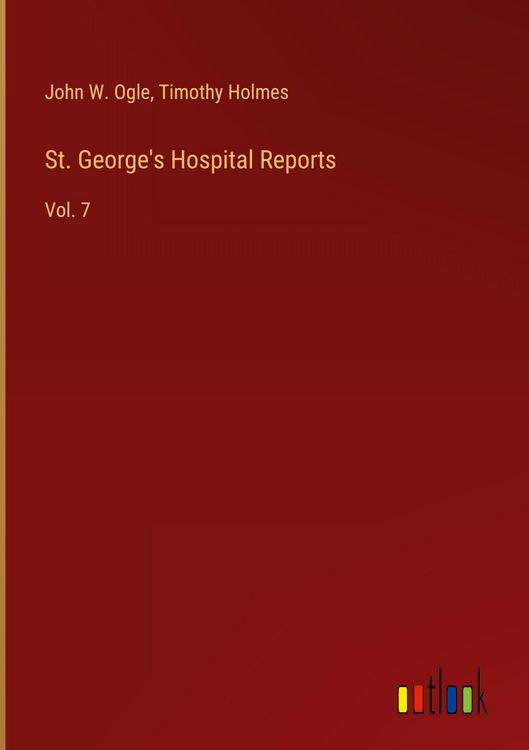 Produktbild: St. George's Hospital Reports