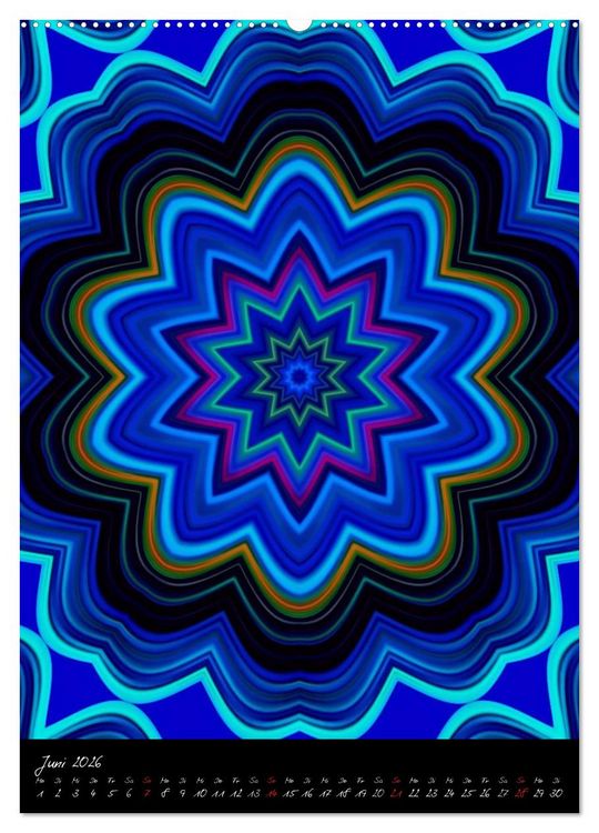 Produktbild: Mandala - Esoterik & Meditation (hochwertiger Premium Wandkalender 2026 DIN A2 hoch), Kunstdruck in Hochglanz