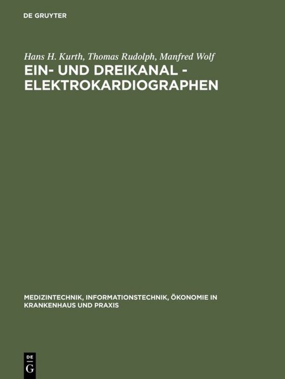 Produktbild: Ein- und Dreikanal - Elektrokardiographen