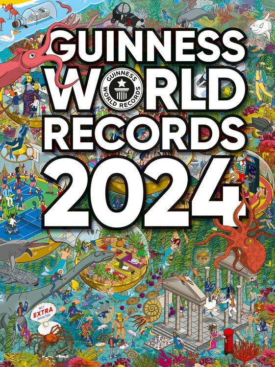 Produktbild: Guinness World Records 2024: Deutschsprachige Ausgabe