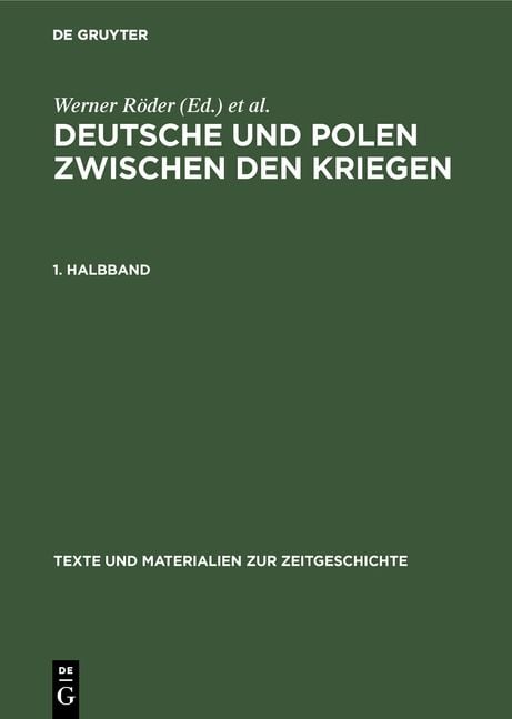 Produktbild: Deutsche und Polen zwischen den Kriegen