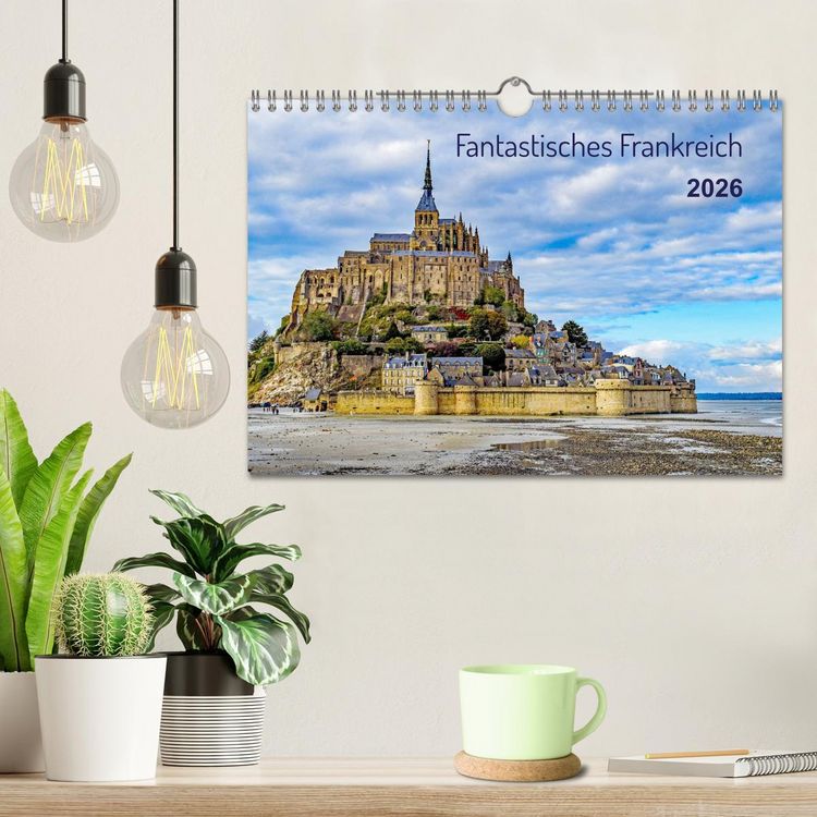 Produktbild: Faszination Frankreich (Wandkalender 2026 DIN A4 quer), CALVENDO Monatskalender
