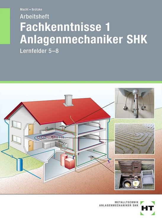 Produktbild: Arbeitsheft Fachkenntnisse 1 Anlagenmechaniker SHK