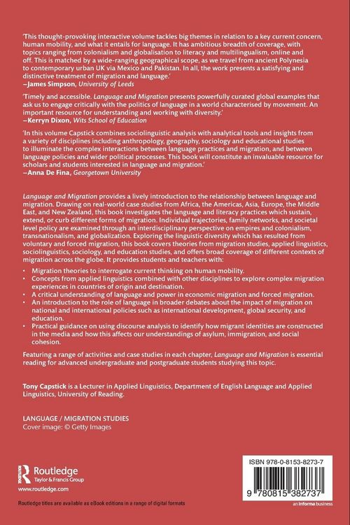 Produktbild: Language and Migration