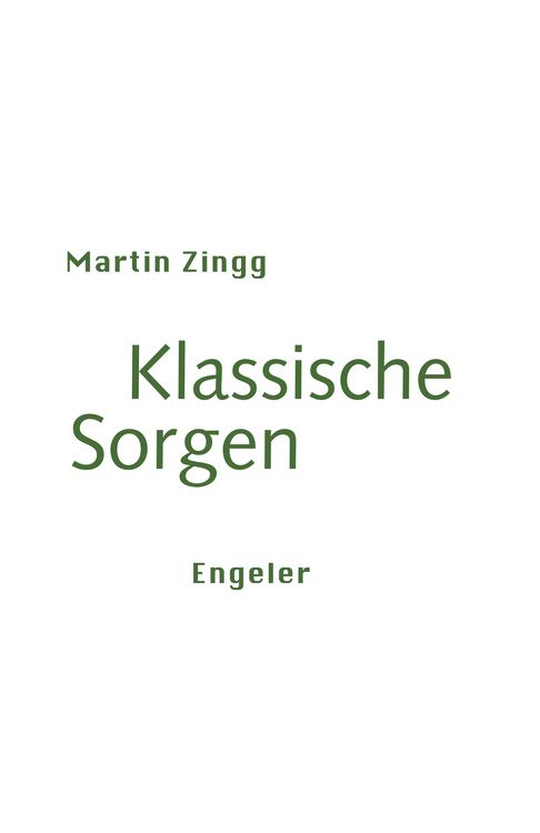 Produktbild: Klassische Sorgen