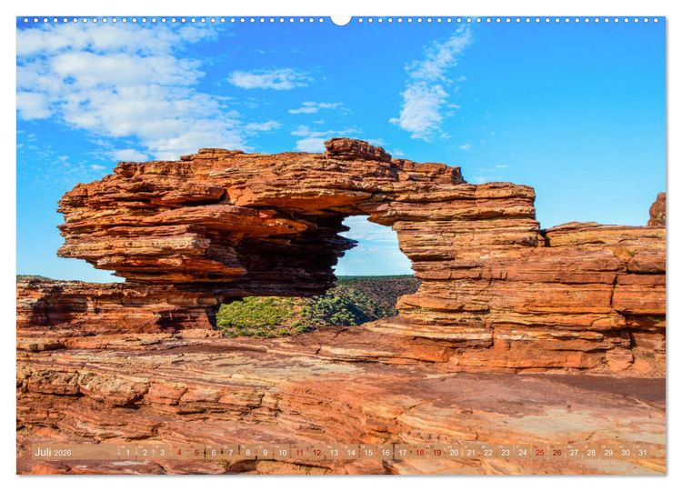 Produktbild: Australiens Westk&uuml;ste (Wandkalender 2026 DIN A2 quer), CALVENDO Monatskalender