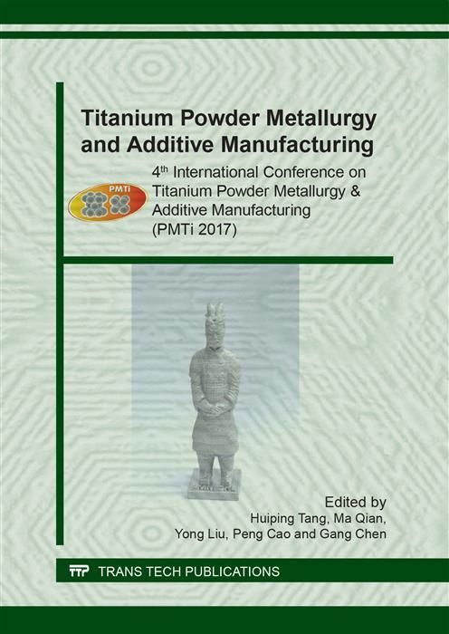 Produktbild: Titanium Powder Metallurgy and Additive Manufacturing