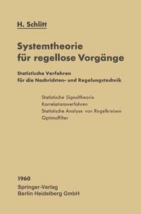 Produktbild: Systemtheorie f&uuml;r regellose Vorg&auml;nge