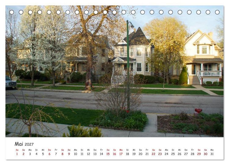Produktbild: beeindruckendes Chicago (Tischkalender 2027 DIN A5 quer), CALVENDO Monatskalender