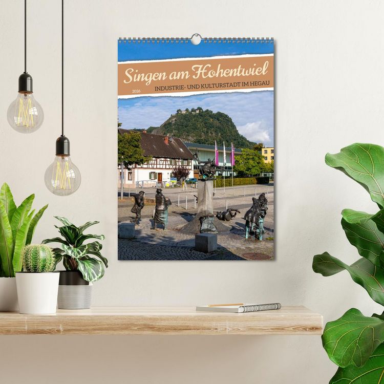 Produktbild: Singen am Hohentwiel (Wandkalender 2026 DIN A3 hoch), CALVENDO Monatskalender
