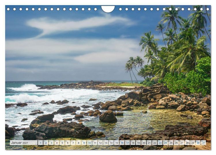Produktbild: Verliebt in Sri Lanka (Wandkalender 2027 DIN A4 quer), CALVENDO Monatskalender