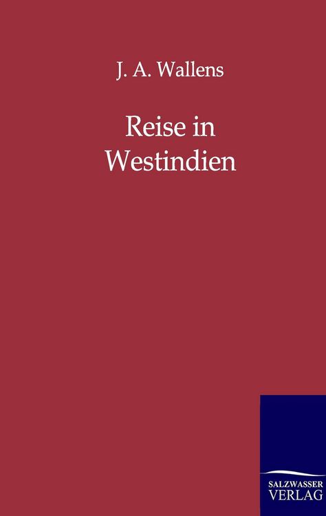 Produktbild: Reise in Westindien