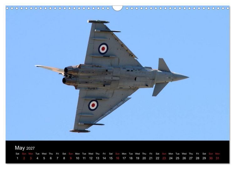 Produktbild: The Mighty Eurofighter Typhoon (Wall Calendar 2027 DIN A3 landscape), CALVENDO 12 Month Wall Calendar