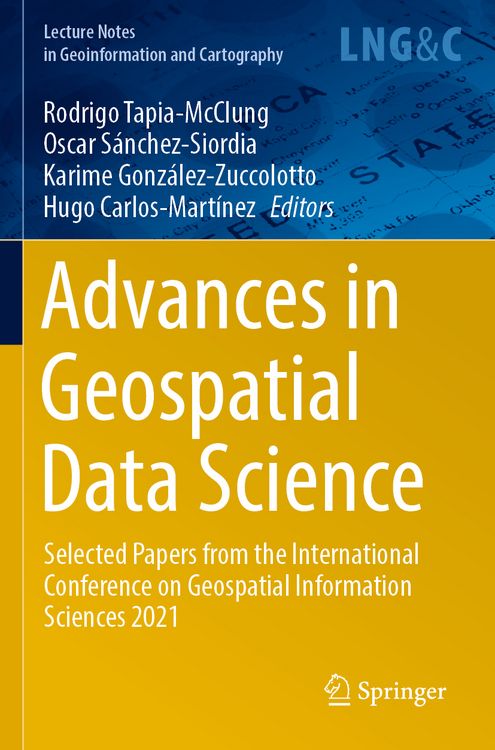 Produktbild: Advances in Geospatial Data Science