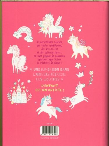 Produktbild: Mon beau carnet de coloriage : licornes