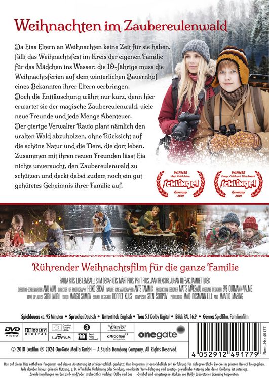 Produktbild: Weihnachten im Zaubereulenwald