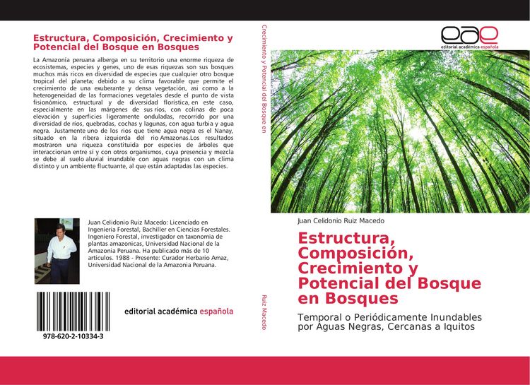 Produktbild: Estructura, Composici&oacute;n, Crecimiento y Potencial del Bosque en Bosques