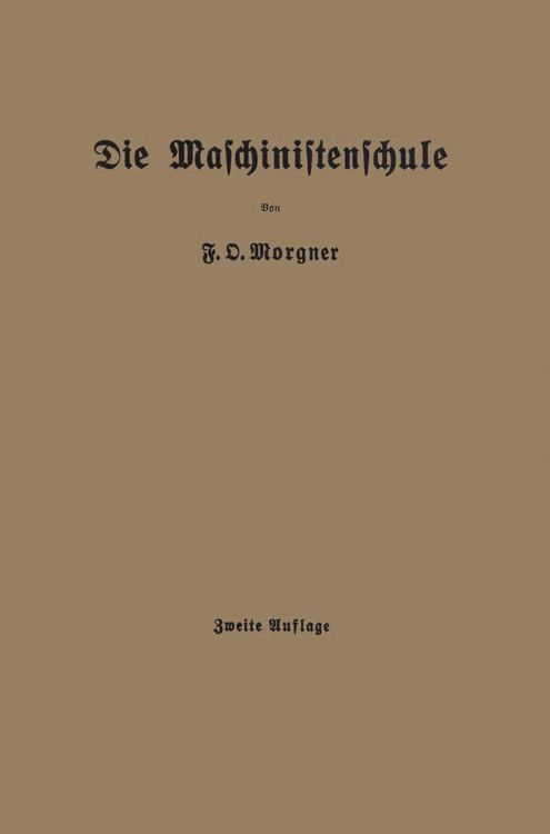 Produktbild: Die Maschinistenschule