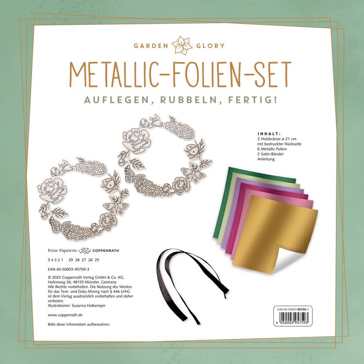 Produktbild: Metallic-Folien-Set